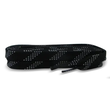 Picture of Standard Grade Molded Tip Waxed Laces Black 24/CS
