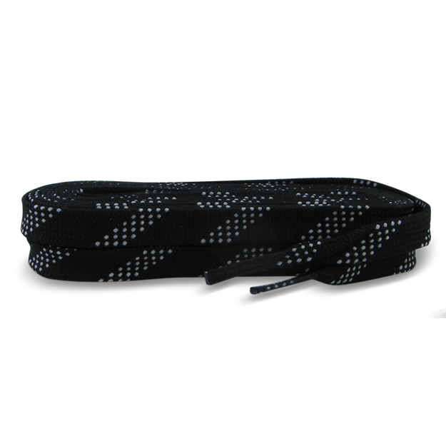 Picture of Standard Grade Molded Tip Waxed Laces Black 24/CS
