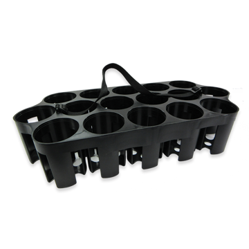 Picture of Water Bottle Carrier for 16 Bottles Black FI-5130