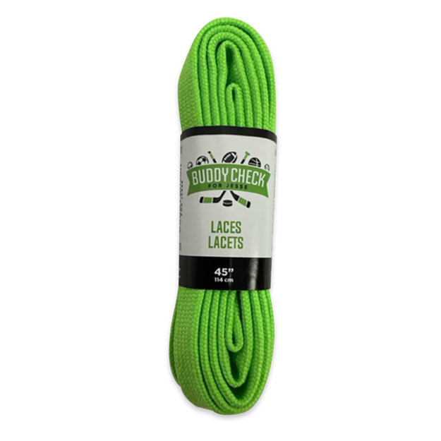 Picture of Buddy Check Shoe Lace Neon Green