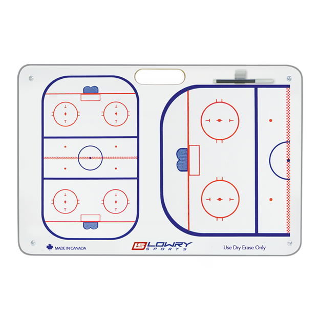 Picture of Coaches Board Hockey Full+Half Rink 2 Colour PS37 16"x24"
