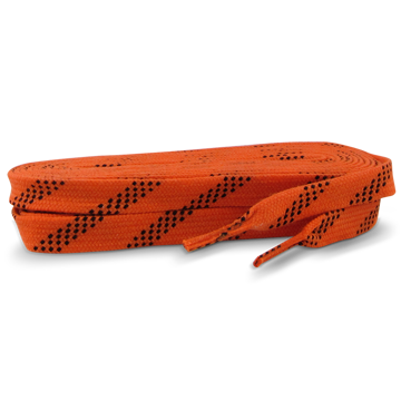 Picture of Standard Grade Molded Tip Waxed Laces Neon Orange LWMTR-17/108 108" 24/CS