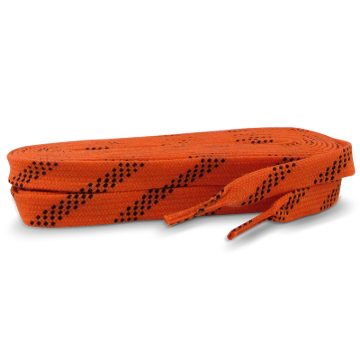 Picture of Standard Grade Molded Tip Waxed Laces Neon Orange LWMTR-17/84 84" 24/CS