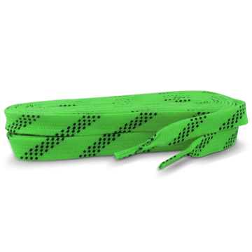 Picture of Standard Grade Molded Tip Waxed Laces Neon Green LWMTR-20/108 108" 24/CS