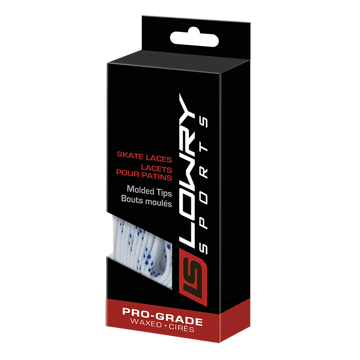 Picture of Pro Grade Molded Tip Waxed Laces White LPWMTW120 120" 24/CS